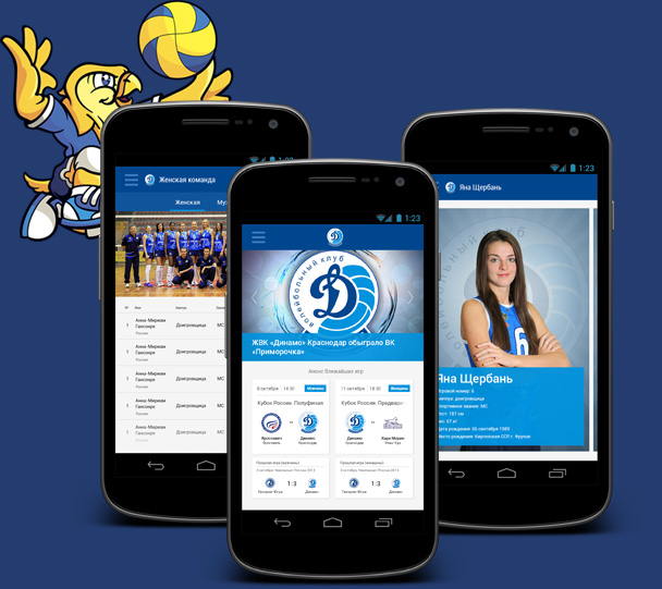 Мобильное приложение под Android, iOS, Windows Phone